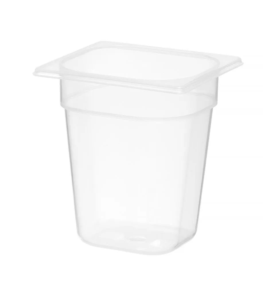Gastronorm-vuoka GN 1/6 Polypropeeni - Syvyys 200 mm - 3,4 L