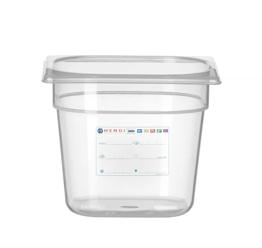 Säilytyslaatikko Gastronorm GN 1/6 - 2,4 L - K 150 mm