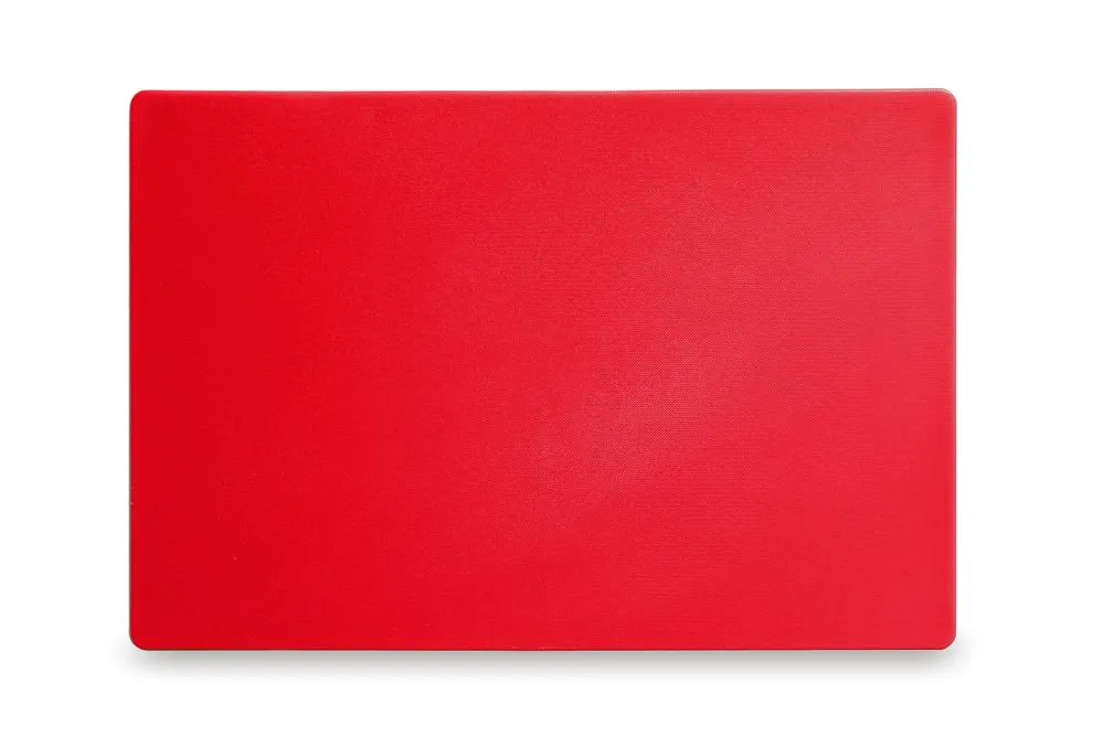 Leikkuulauta HACCP - 450 x 300 mm - Punainen - 13 mm paksu