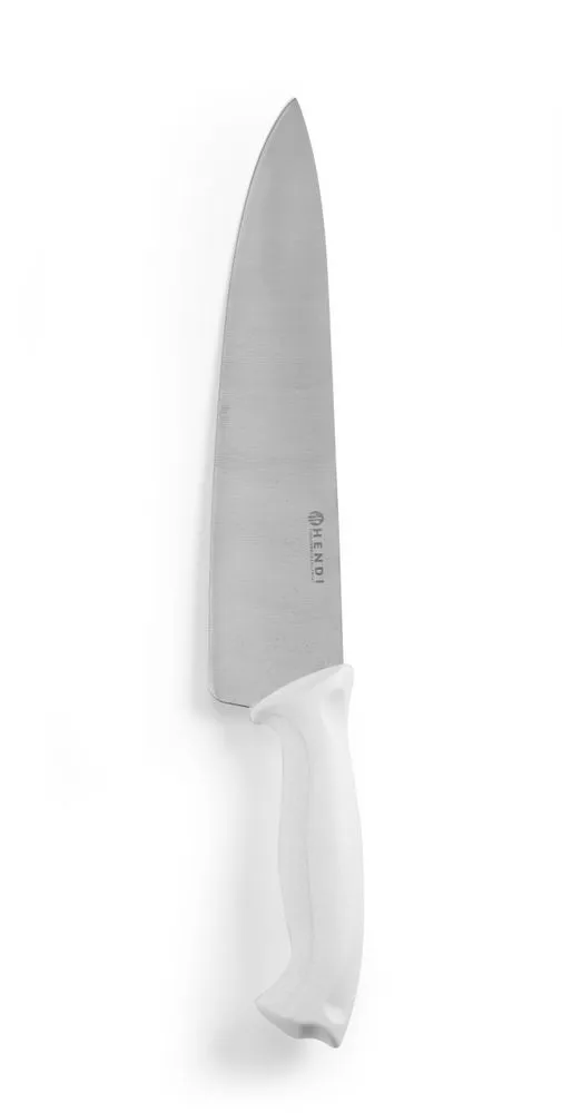 Valkoinen leipä- ja juustokokkiveitsi - Terä 24 cm