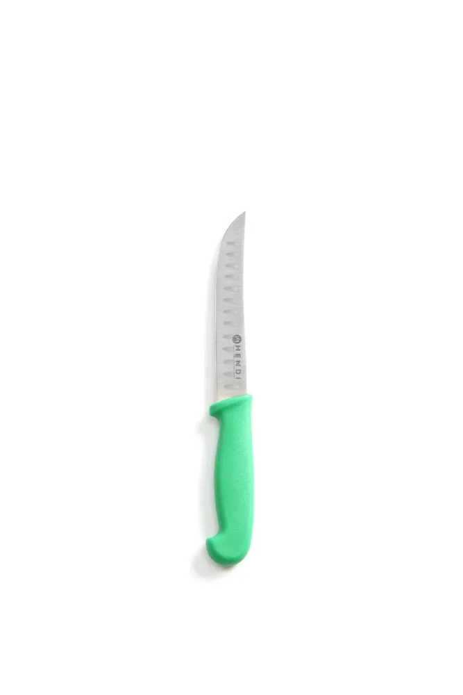 Yleiskäyttöinen vihreä veitsi hedelmille ja vihanneksille - Terä 13 cm