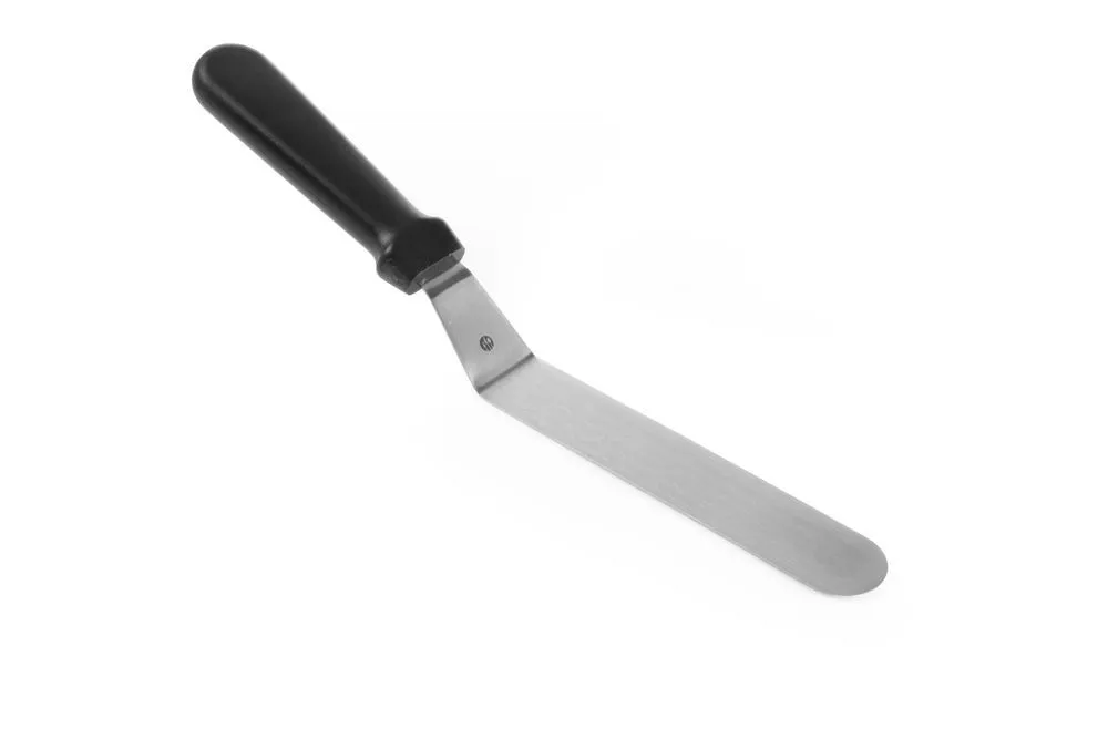Letkukulma teräksinen lettulasta, PP-kahvalla - 20 cm