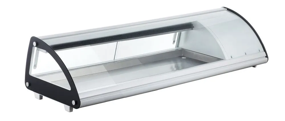 Vitrine sushille - 5 x GN 1/3 - 63 L
