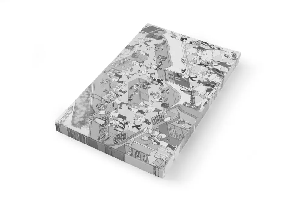 Pöytäliina voipaperi kuviolla - 420 x 275 mm