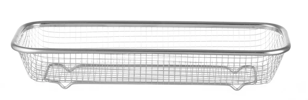 Palvelukori ruostumatonta terästä - 310 x 125 mm