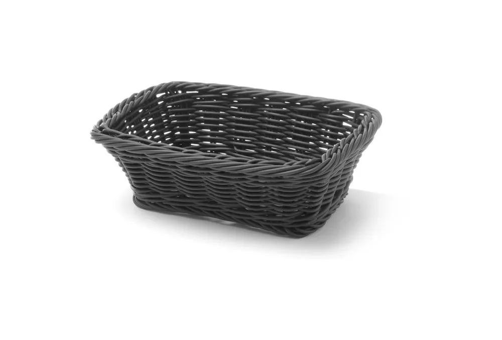 Leipäkori Musta - 190 x 130 mm
