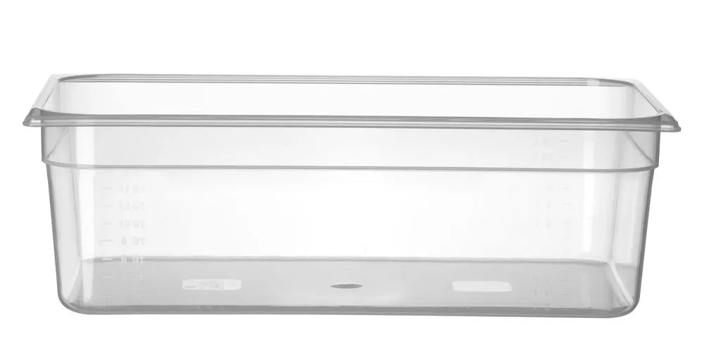 Gastronorm-vuoka GN 1/1 Asteikollinen Polypropeeni - Syvyys 150 mm - 21 L