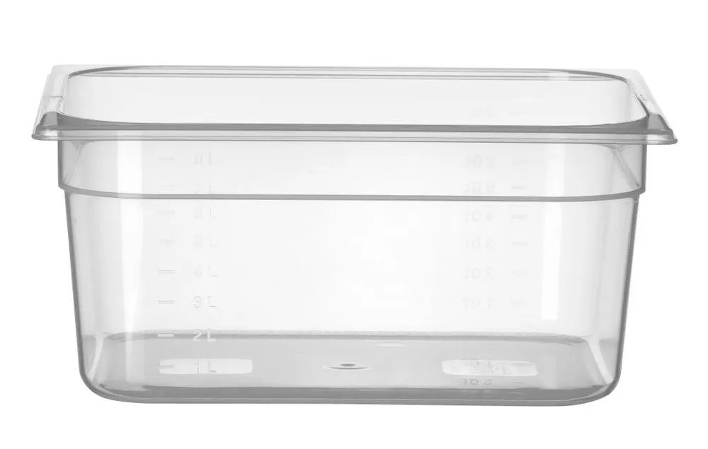Gastronorm-vuoka GN 1/2 Mitta-asteikollinen Polypropeeni - Syvyys 150 mm - 9,5 L