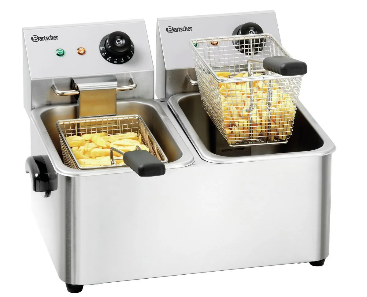 Ammattimainen uppopaistin SNACK II - 2x4 L