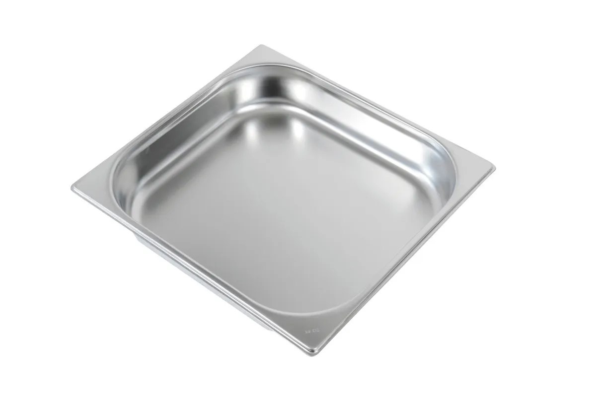 Lämpölevy Ruostumaton teräs GN 2/3 - Syvyys 65 mm