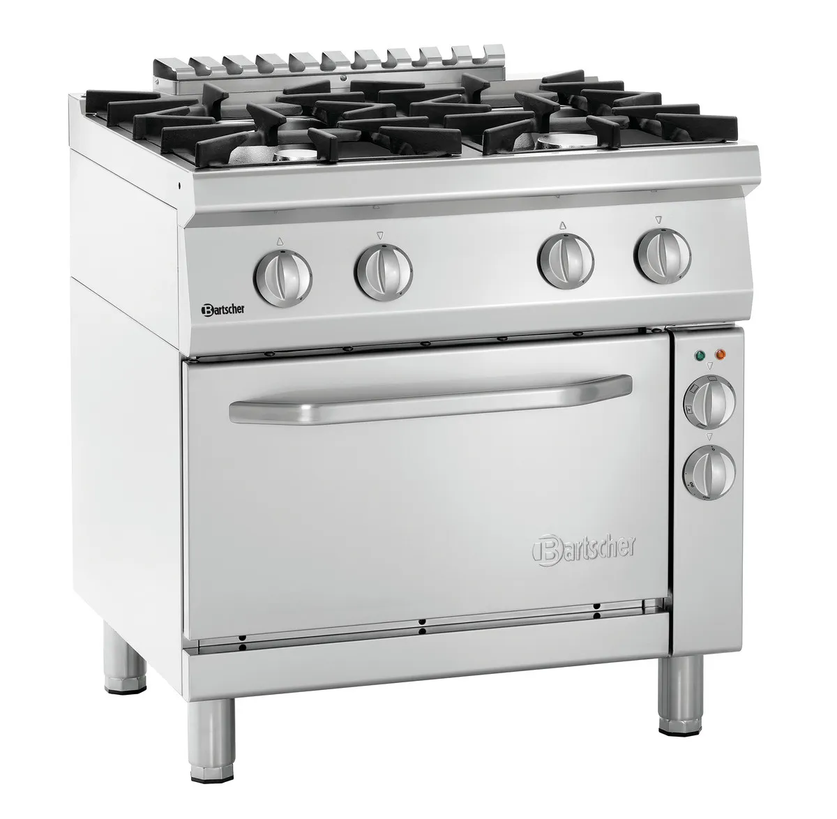 Fourneau Sarja 700 - 4 poltinta & uuni GN1/1