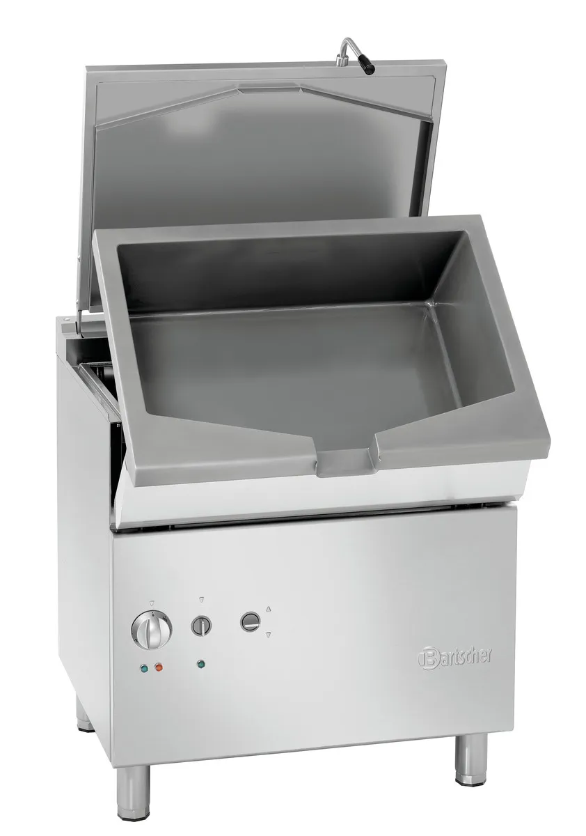Sähkökäyttöinen kallistettava braisööri - 60 L