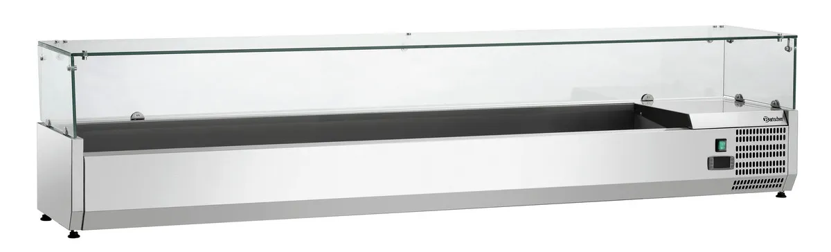 Saladette asetettavaksi - 9 x GN 1/3