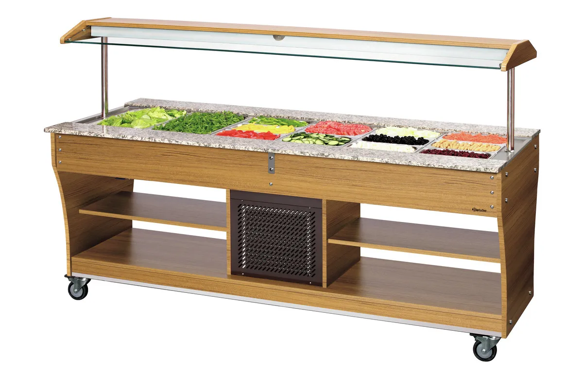 Buffet/Salaattibaari - 6 x GN 1/1