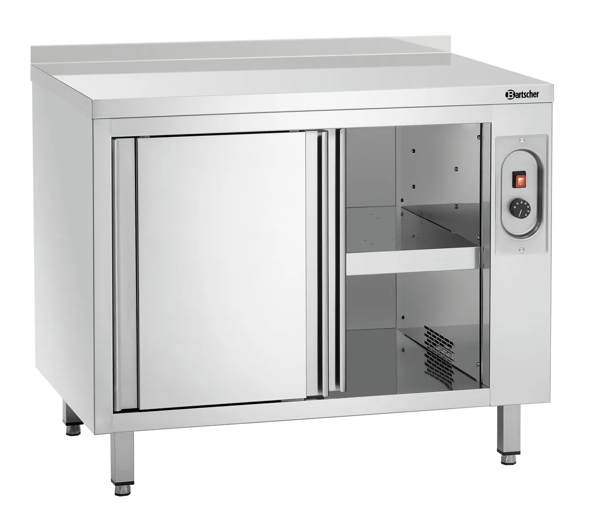 Lämmin kaappi selkänojalla - L 1000 x S 700 mm