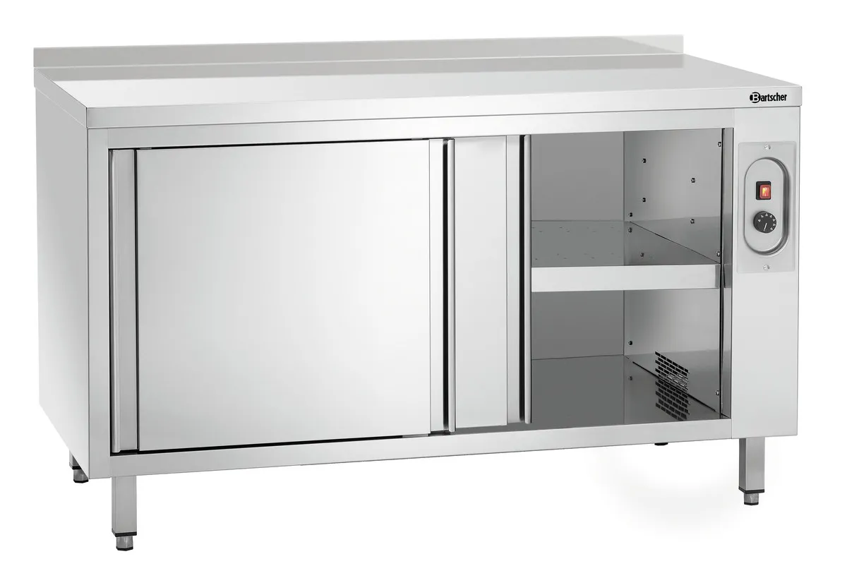 Lämmitetty kaappi selkänojalla - L 1400 x S 700 mm