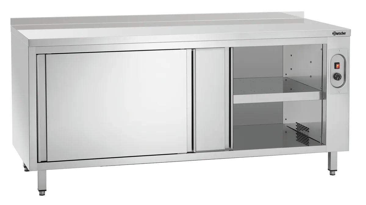 Lämmin kaappi selkänojalla - L 1800 x S 700 mm