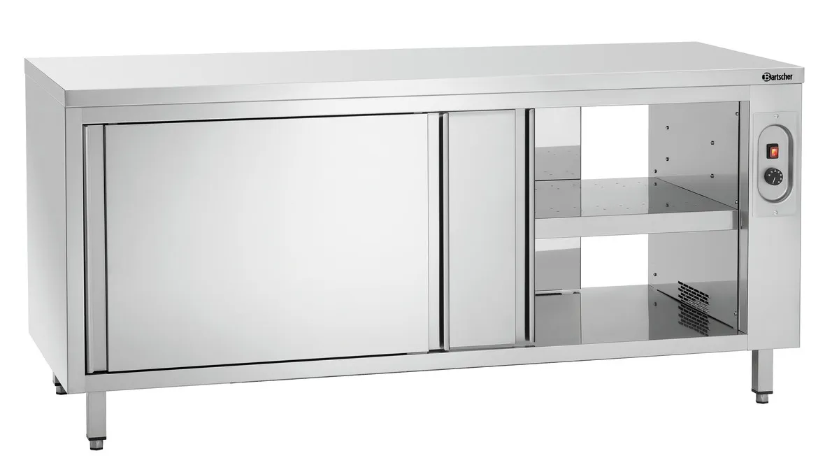 Lämmin kaappi - L 1800 x S 700 mm