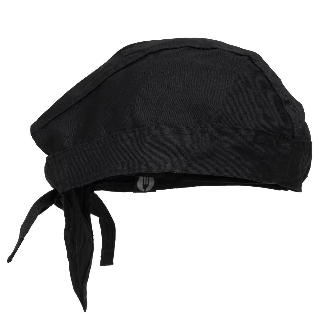 Bandana Kokki Musta Polyesteripuuvilla