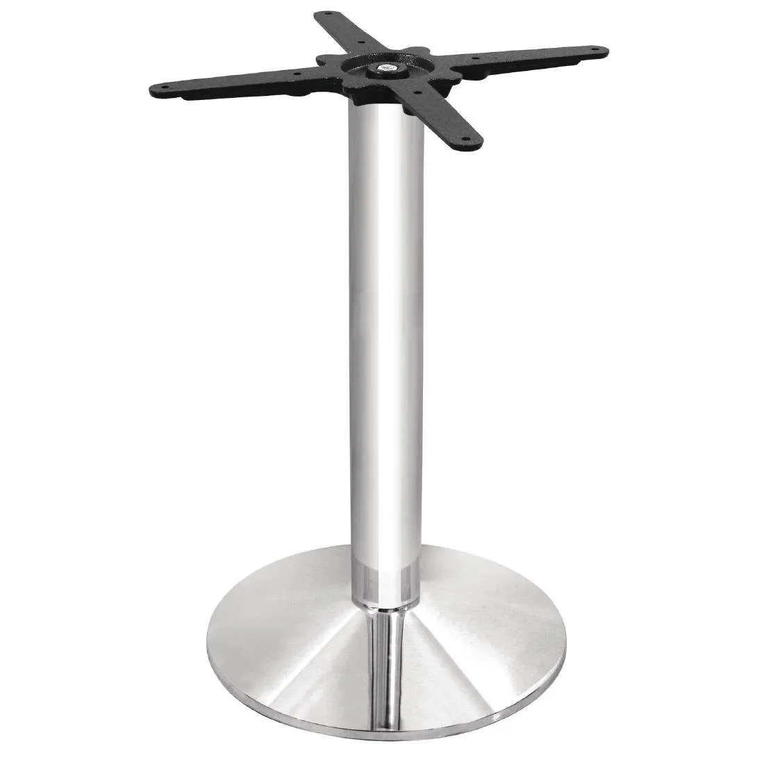 Pyöreä kromattu pöydänjalka - Ø 430 mm