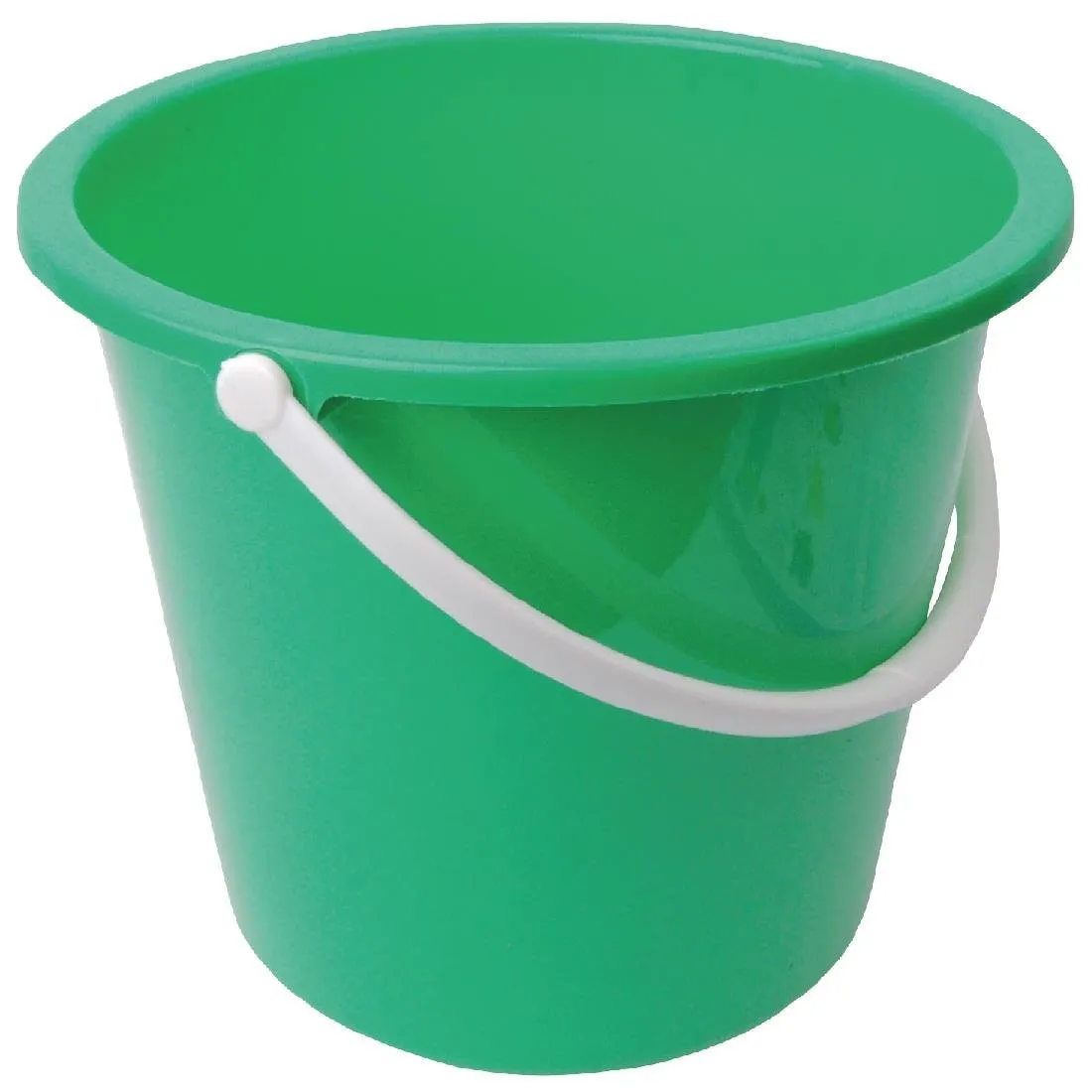 Pyöreä vihreä muovisaavi - 10 L