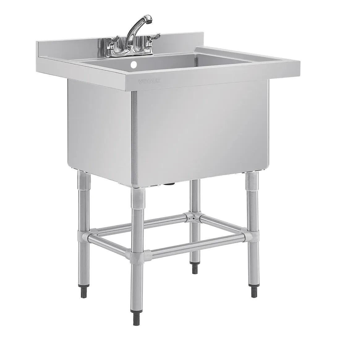 Syvä pesuallas selkänojalla 100 L - 770 x 600 mm