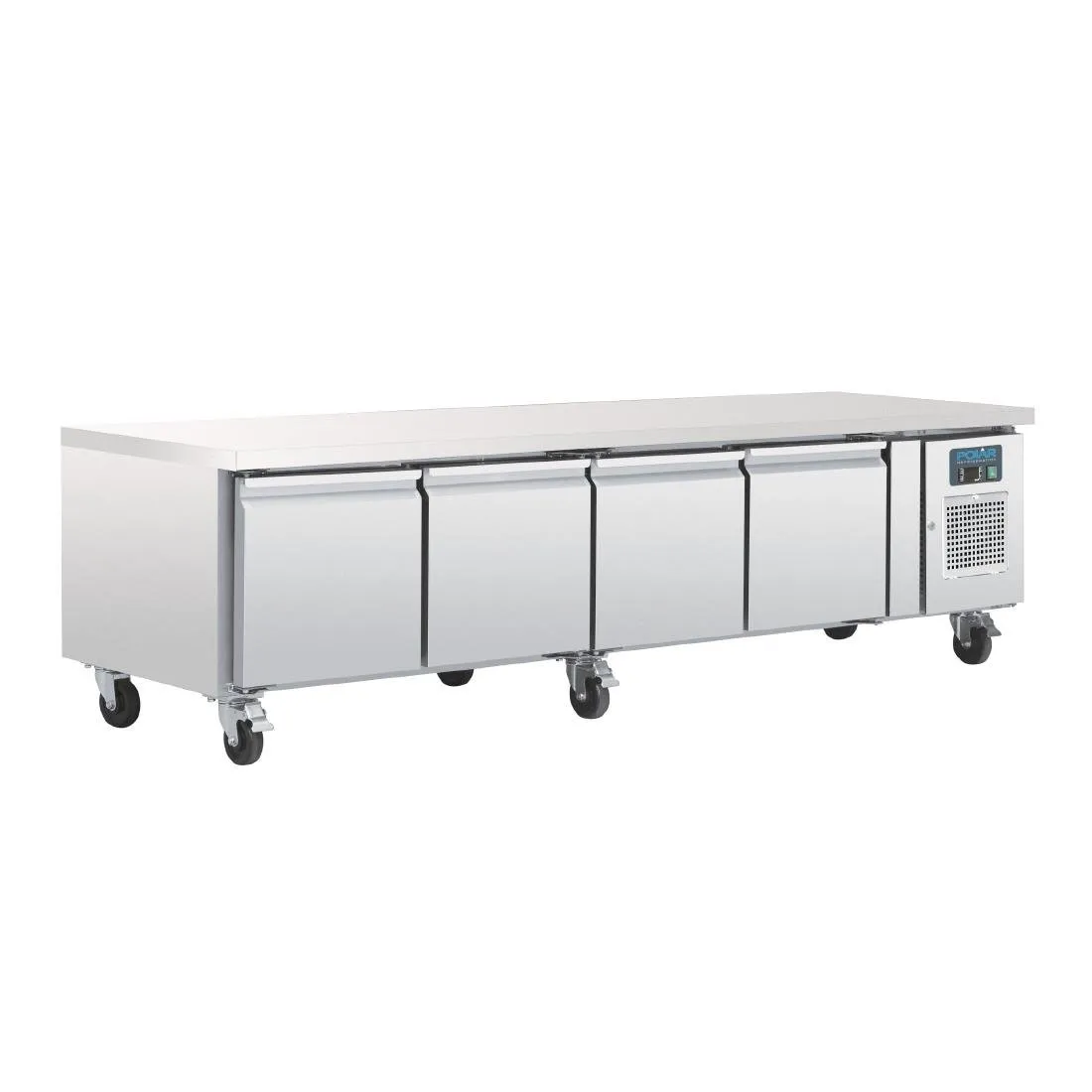 Alustan jäähdytetty GN 1/1 -sarja U - 4 ovea - 420 L