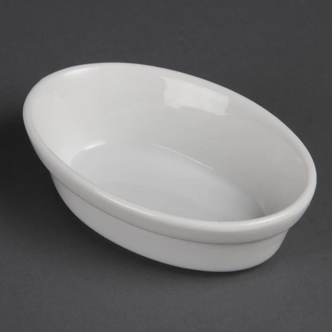 Uunivuoat, valkoiset, soikeat - 145 x 104 mm - 6 kpl:n setti