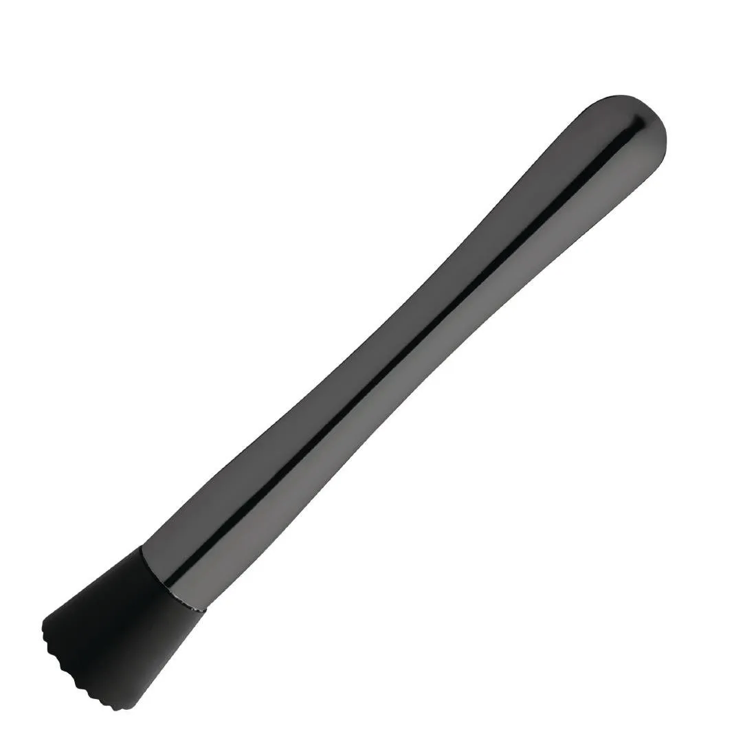 Pilotti ruostumatonta terästä, harmaa titaani-silikonipää halkaisijaltaan 34 mm.