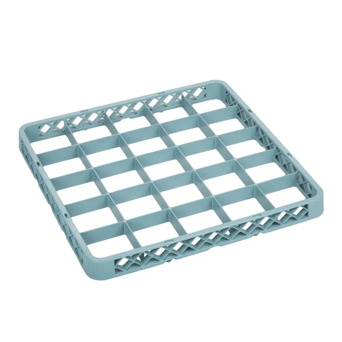 Laskeva lasihylly 25 lokeroa - 500 x 500 mm