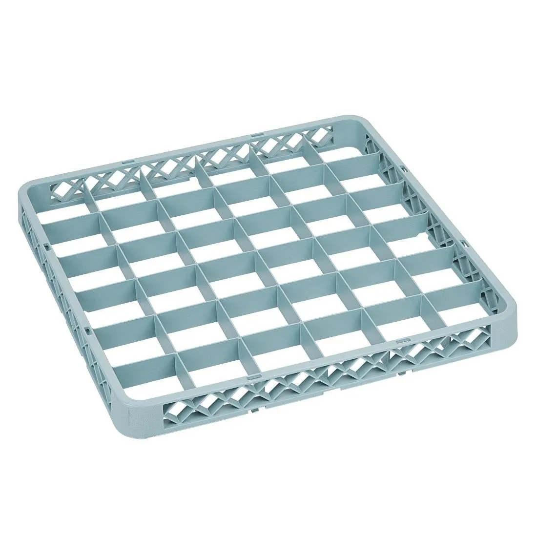 Laskeva lasiteline 36 lokeroa - 500x500 mm