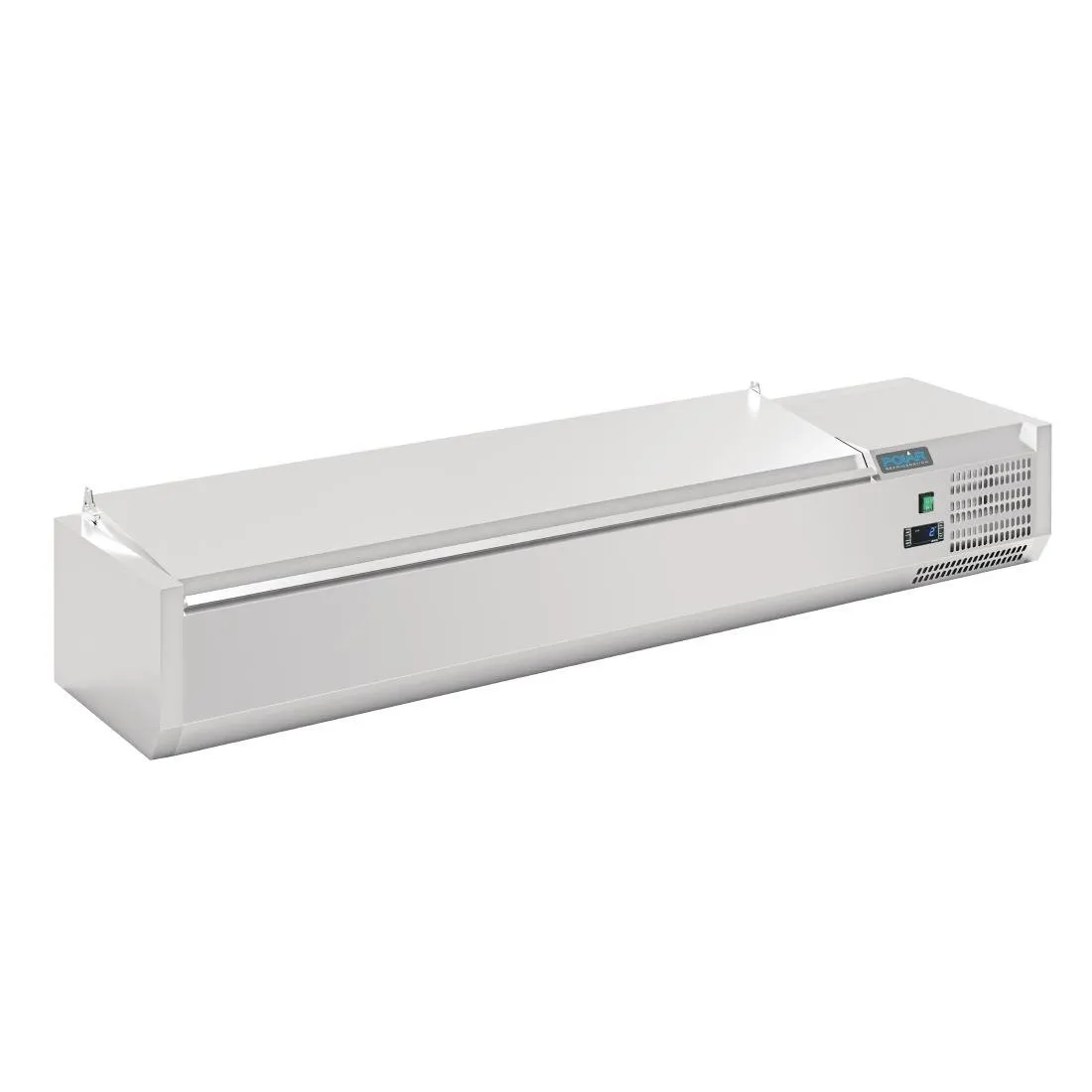 Saladette asetettavalla kannella, sarja G - 7 x GN 1/4