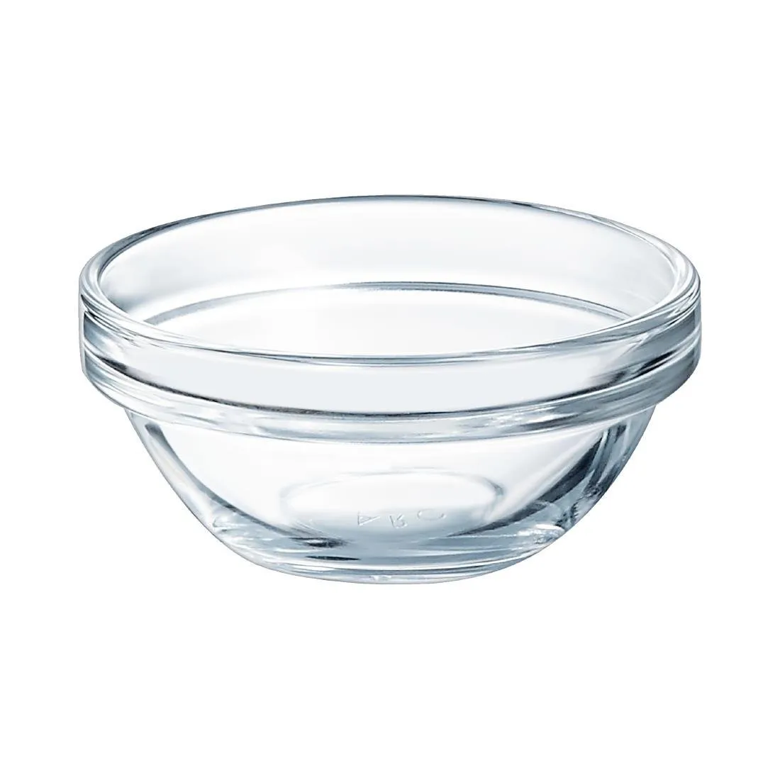 Pinottavat lasiset salaattikulhot - Ø70 mm - 6 kpl:n setti