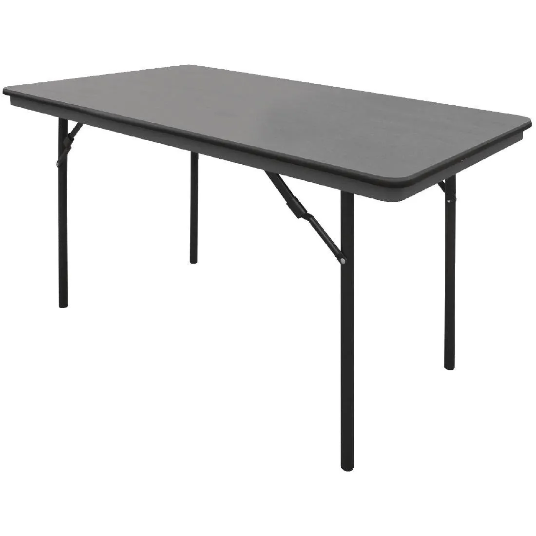 Taitettava harmaa suorakulmainen pöytä ABS-materiaalista - 1220 mm