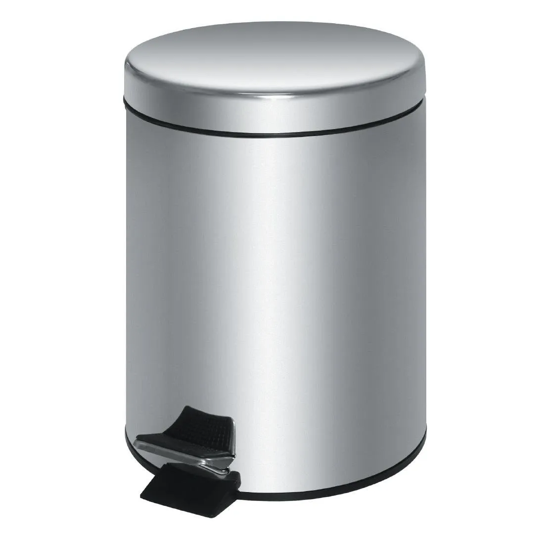 Roskakori polkimella ruostumatonta terästä - 20 L