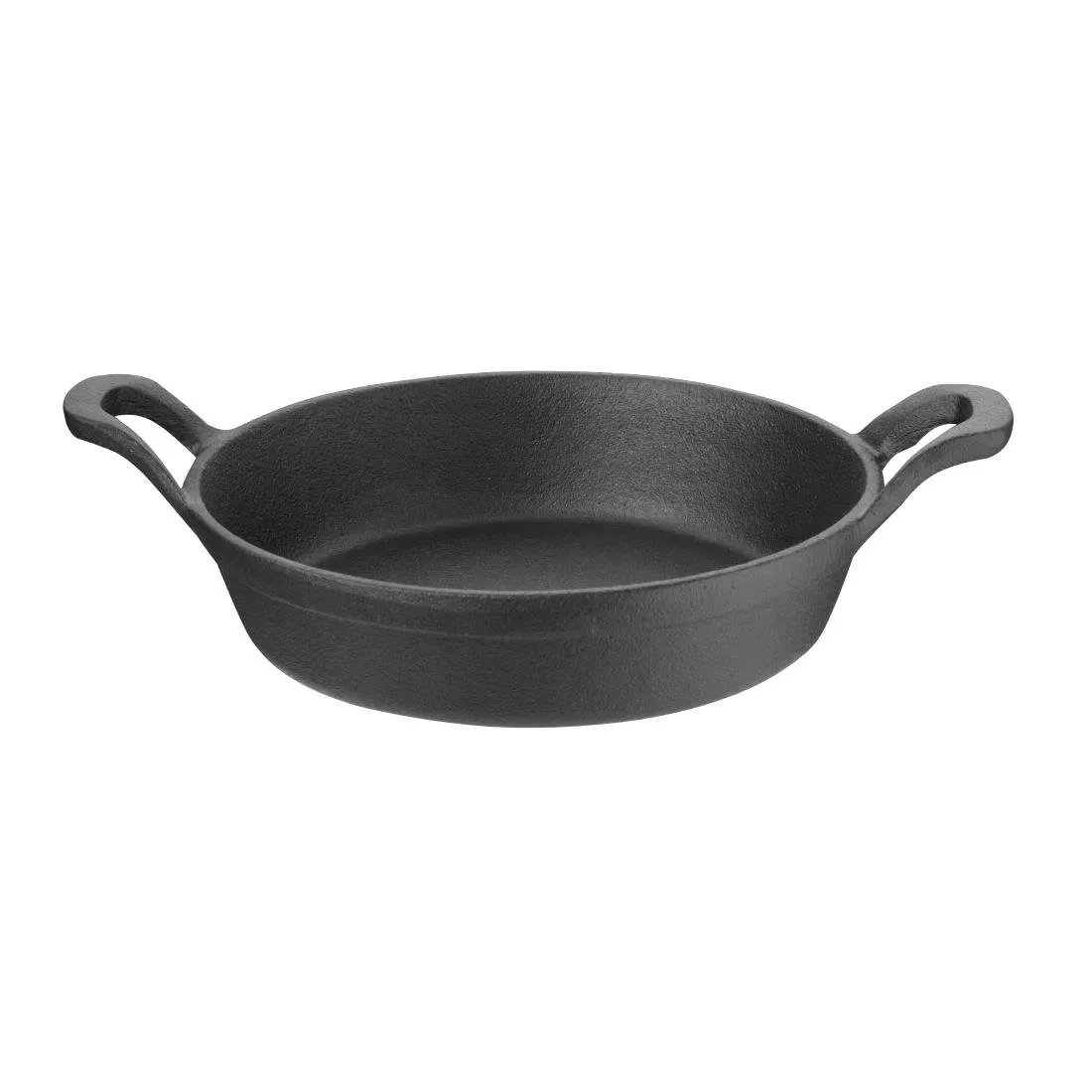 Valurautainen pyöreä kattila kahvoilla - Ø180mm
