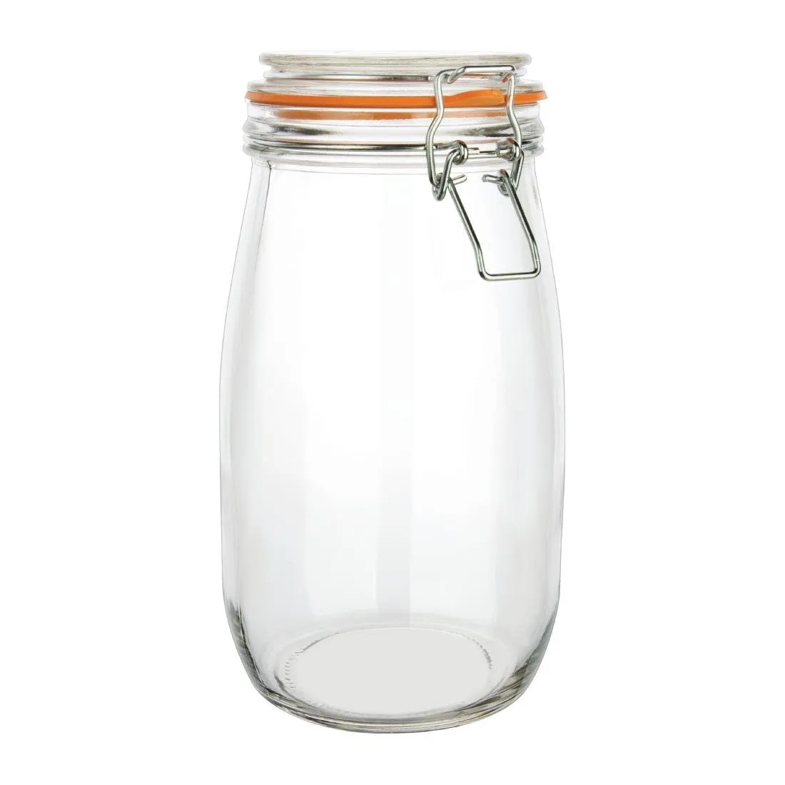 Purkkisäiliö, jossa on klipsilukko 1,5 L