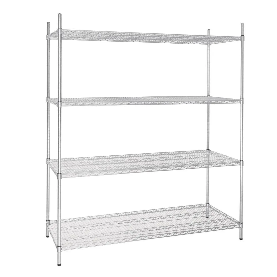 Nelitasoinen kokoonpanohylly 1525 x 610 mm