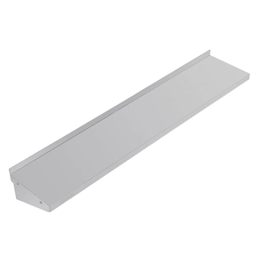 Seinähylly ruostumattomasta teräksestä - P 1500 mm