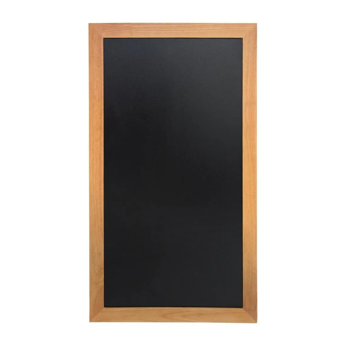 Liitutaulu seinälle, pitkä, teak-päällysteinen, 1000 x 560 mm.