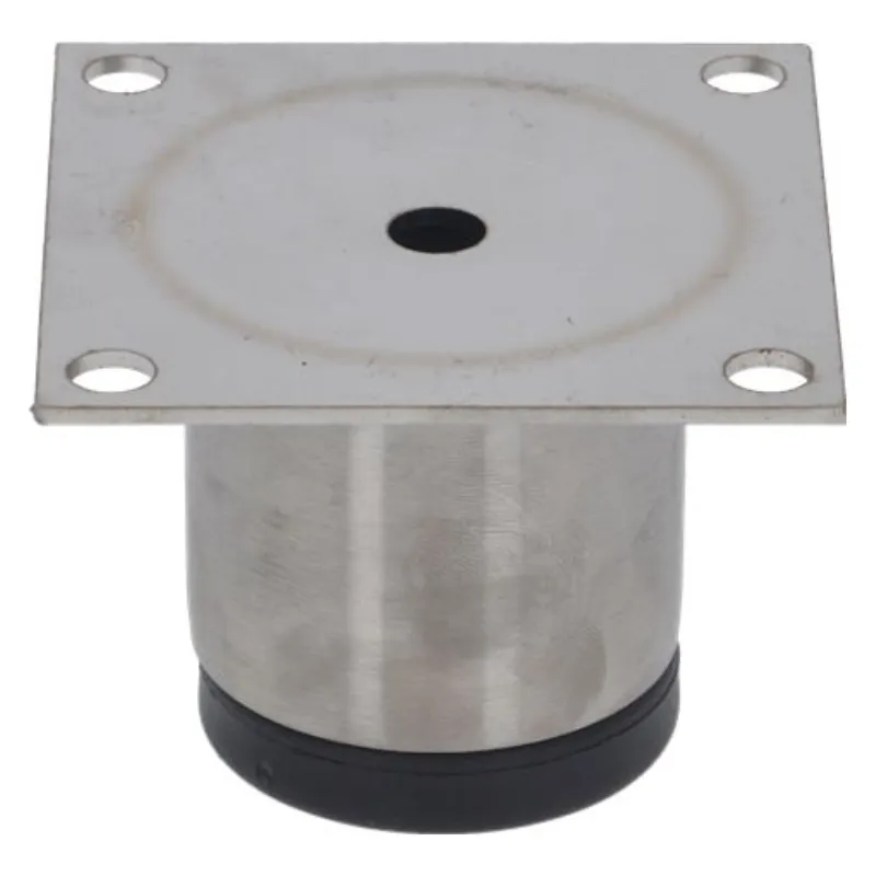 Säädettävä jalka AISI 304 ø 1"1/2 - 65 x 65 mm - 4 kpl