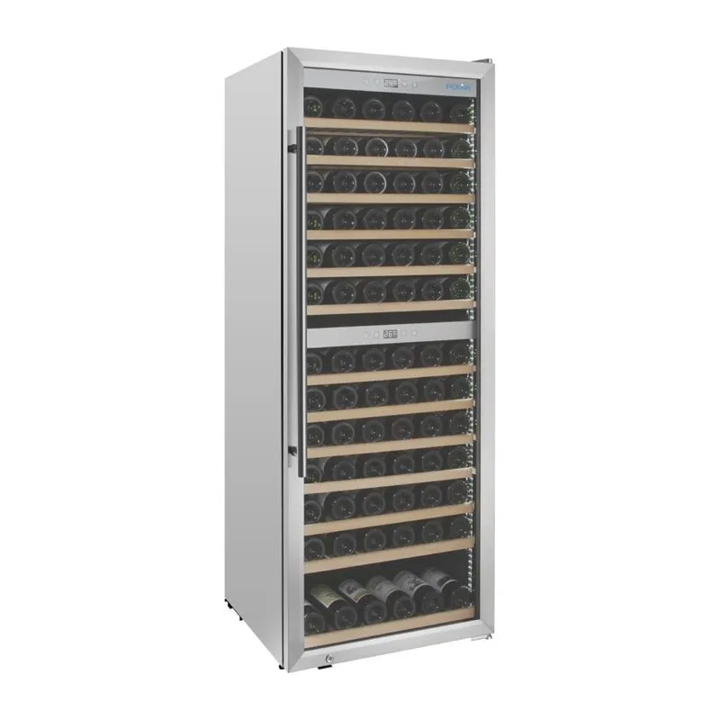 Bi-Zone Viinikaappi Ruostumaton Teräs - 320 L