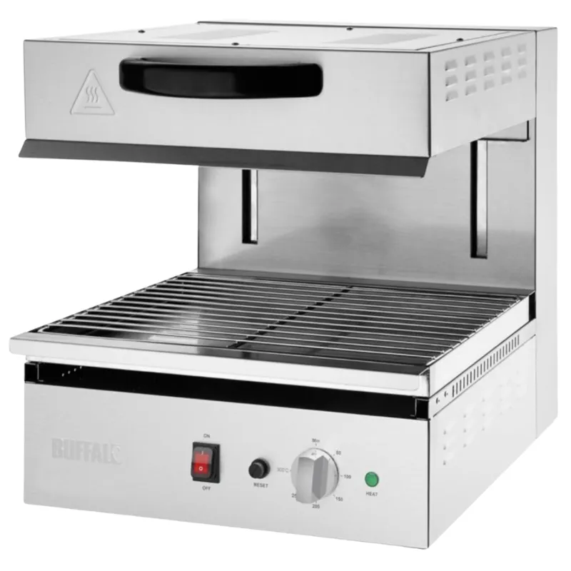 Keittolevy ja Salamander-grilli - Säädettävä korkeus - 2800 W