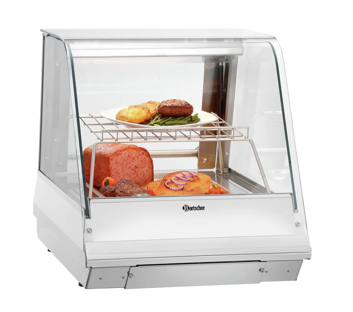 Lämmitetty vitriini - 85 L