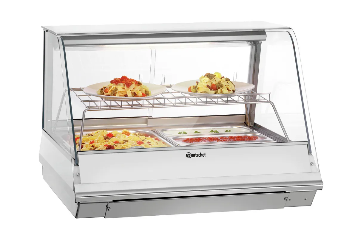 Lämmitetty vitriini - 95 L