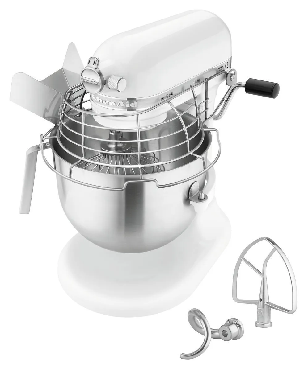 Valkoinen KitchenAid-yleiskone - 6,9 L