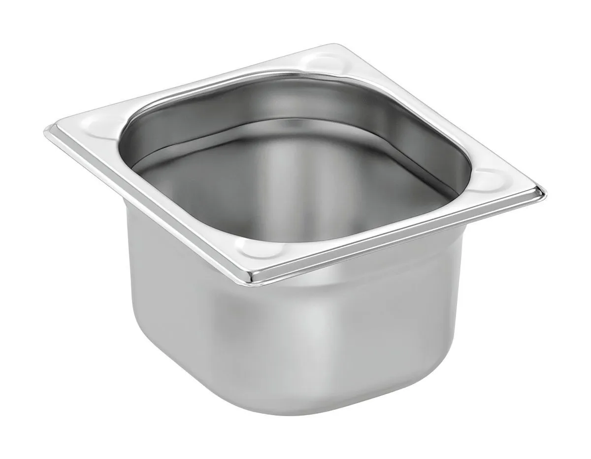 Gastronorm-vuoka GN 1/6 Basic Line - Syvyys 100 mm - 1,6 L