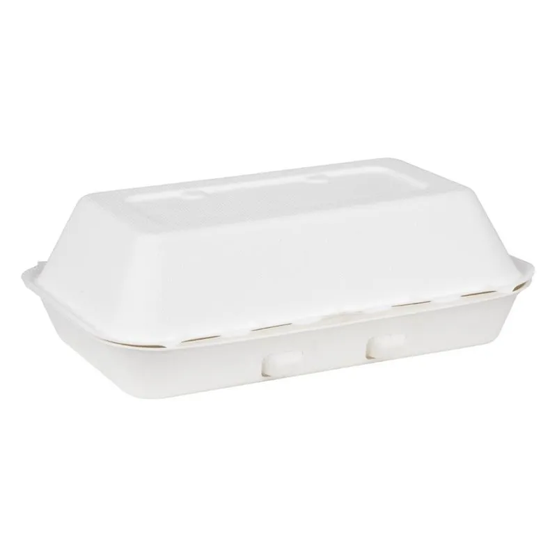 Kompostoitavat Fiesta-bagasse-ruokatarjottimet 400x335mm - 200 kpl erä