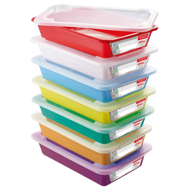 HACCP-todistusboksit kannella - 8 L - 7 kpl
