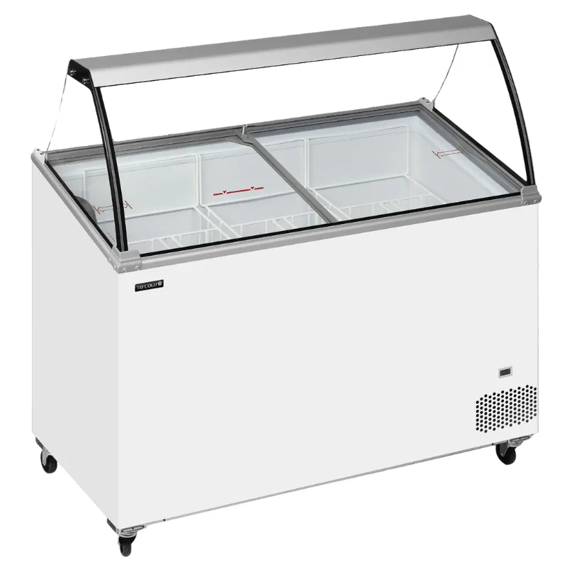 Staattinen jäätelövitriini - 3 x 5 L